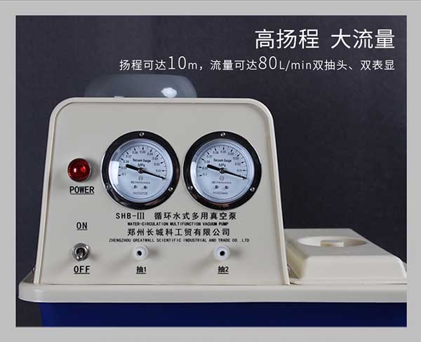 循環水式多用真空泵工作原理